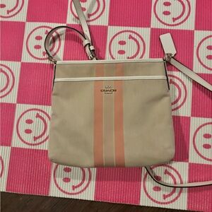 Coach Tan Leather Interior Bag